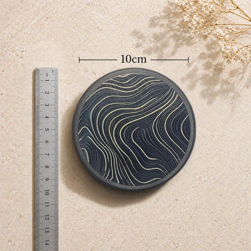 Topographic Slate Coaster - product image 4