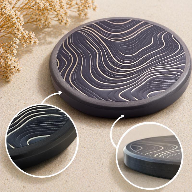 Topographic Slate Coaster - product image 5