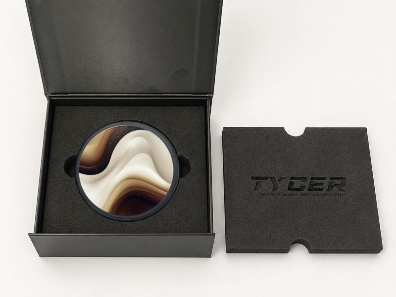 Abstract Coffee Slate Coaster - product image 6