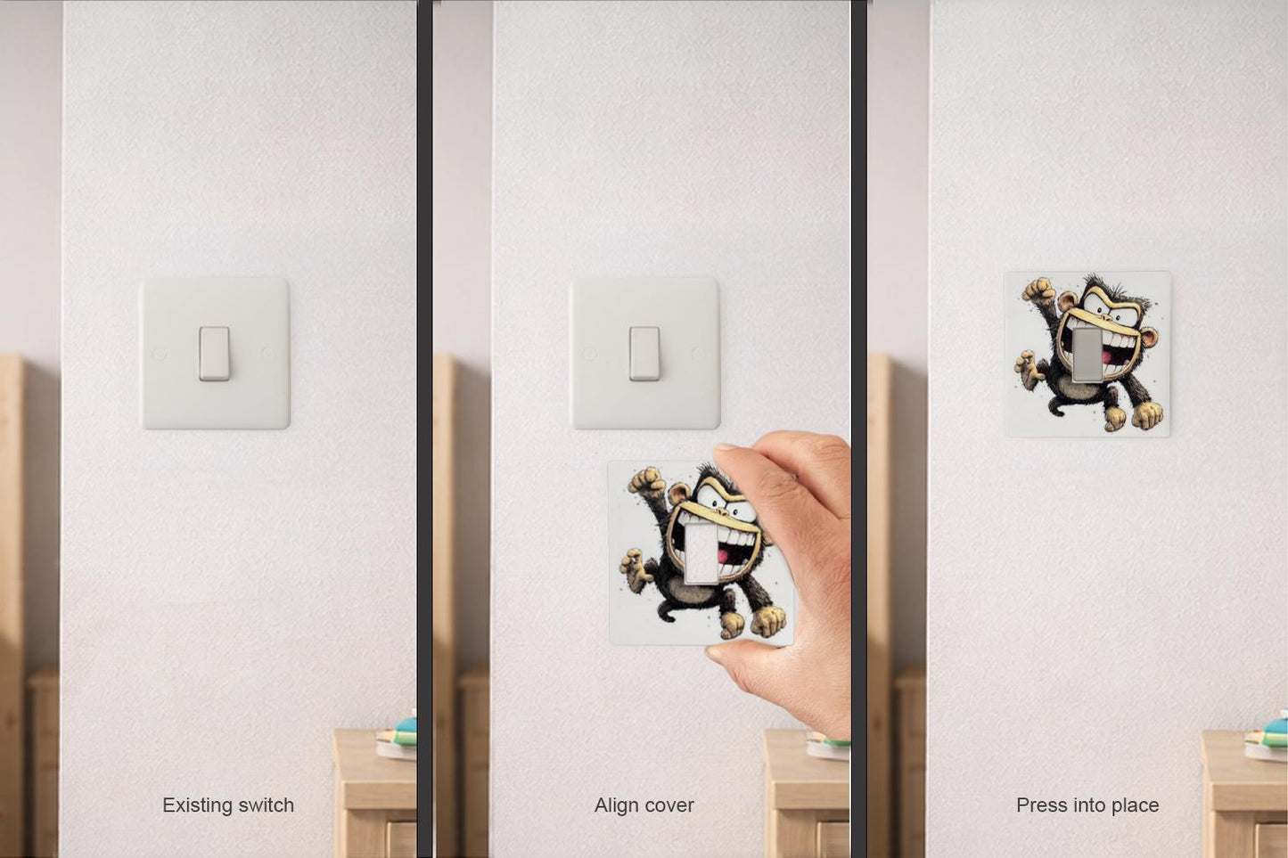 Monkey Light Switch Cover - product image 2