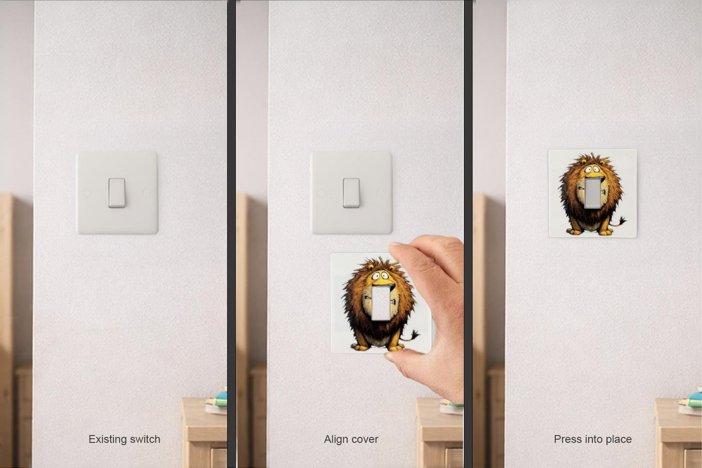 Lion Light Switch Cover - product image 2
