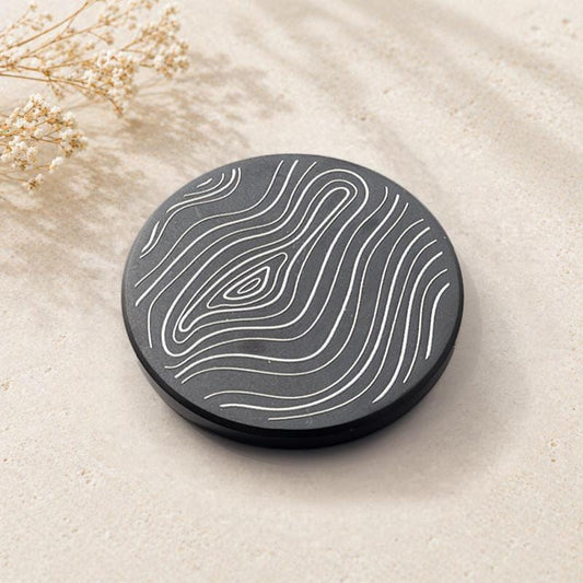 Minimal Neutral Slate Coaster - product image 1