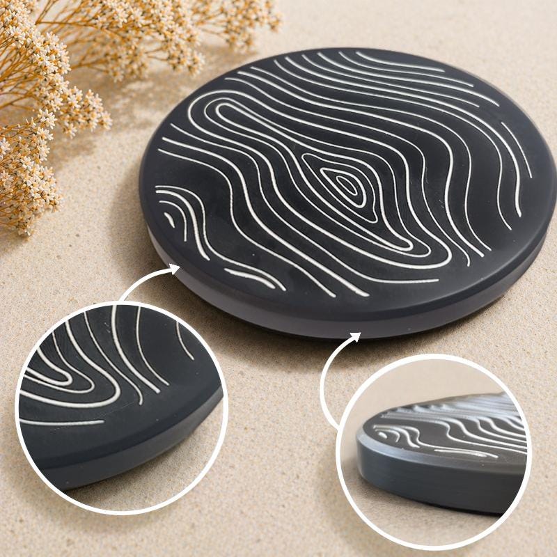 Minimal Neutral Slate Coaster - product image 5