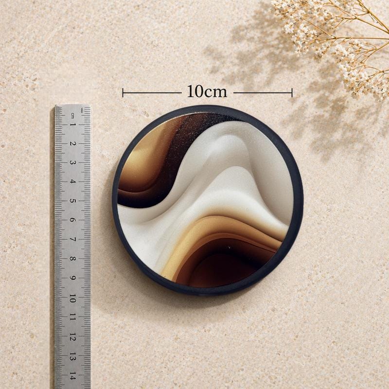Abstract Coffee Slate Coaster - product image 4
