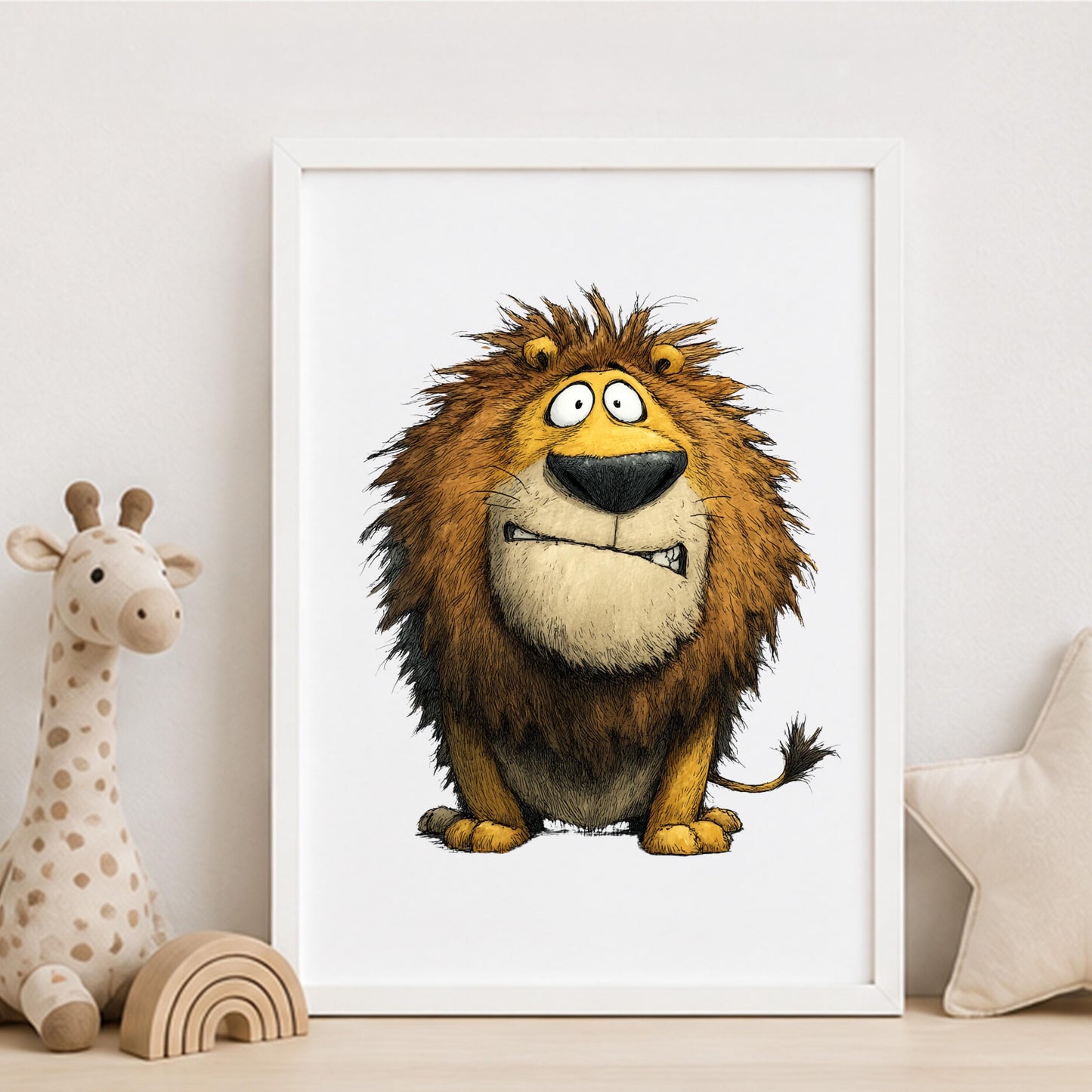 Lion Nursery Print - product image 1