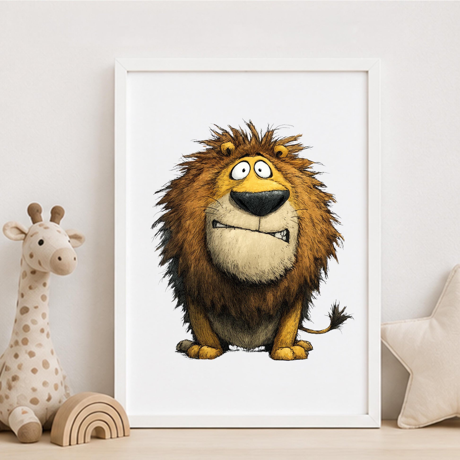 Lion Nursery Print - product image 1