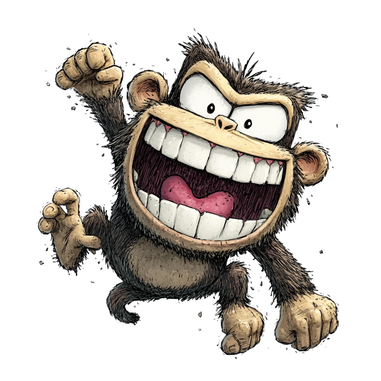Monkey Nursery Print - product image 2