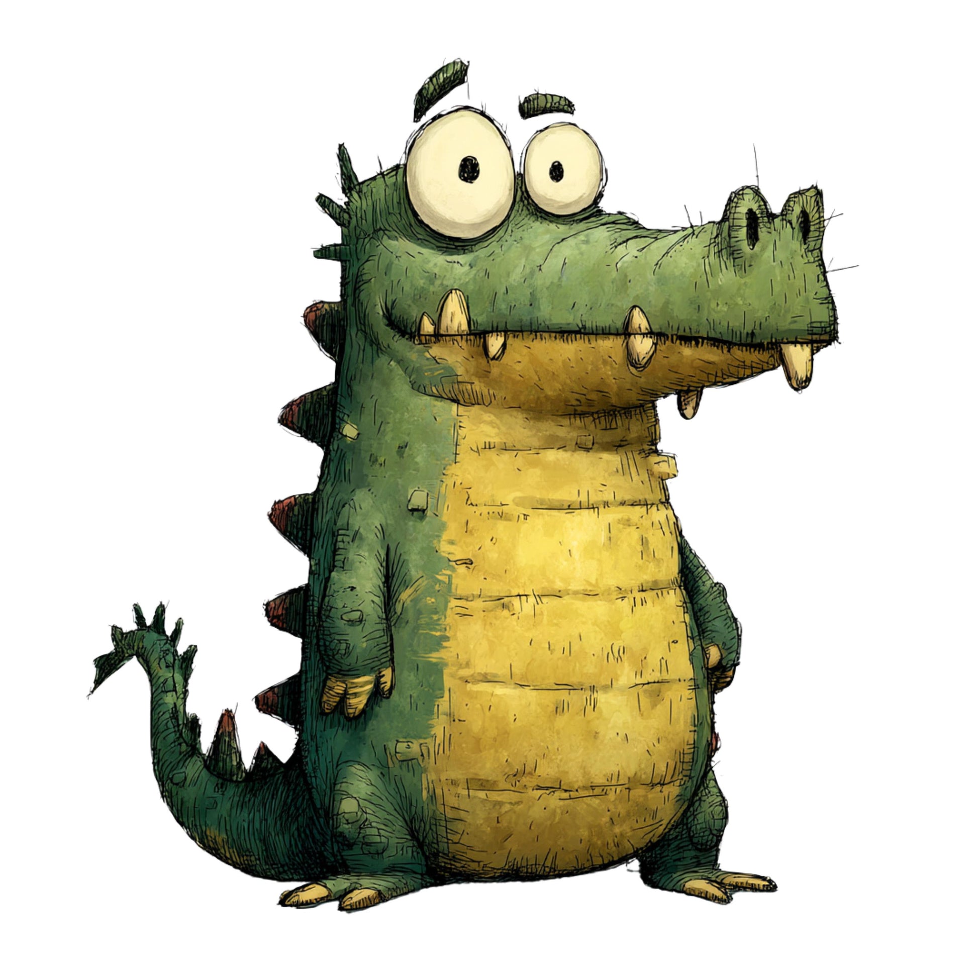 Crocodile Nursery Print - product image 2