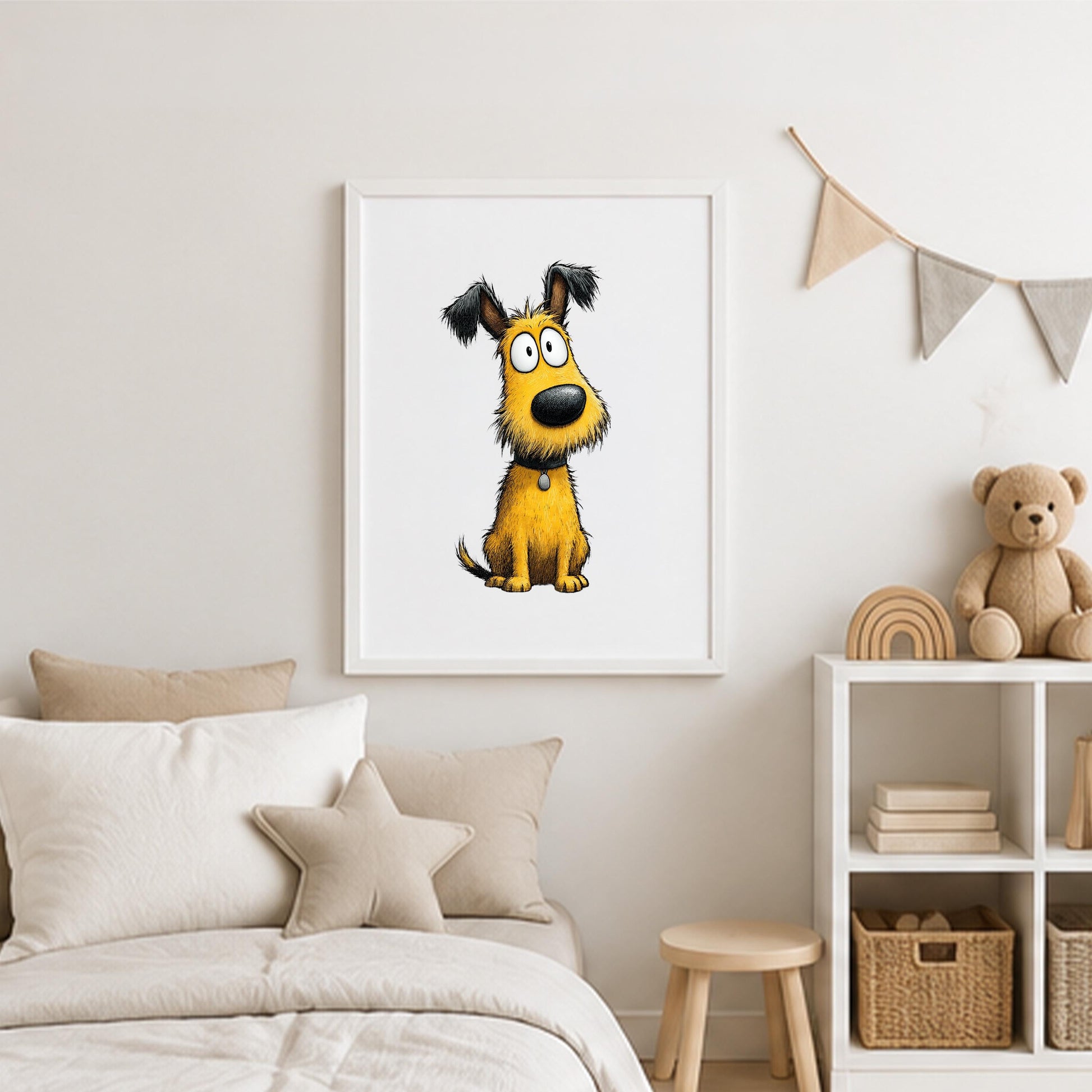 Puppy Nursery Print - product image 3