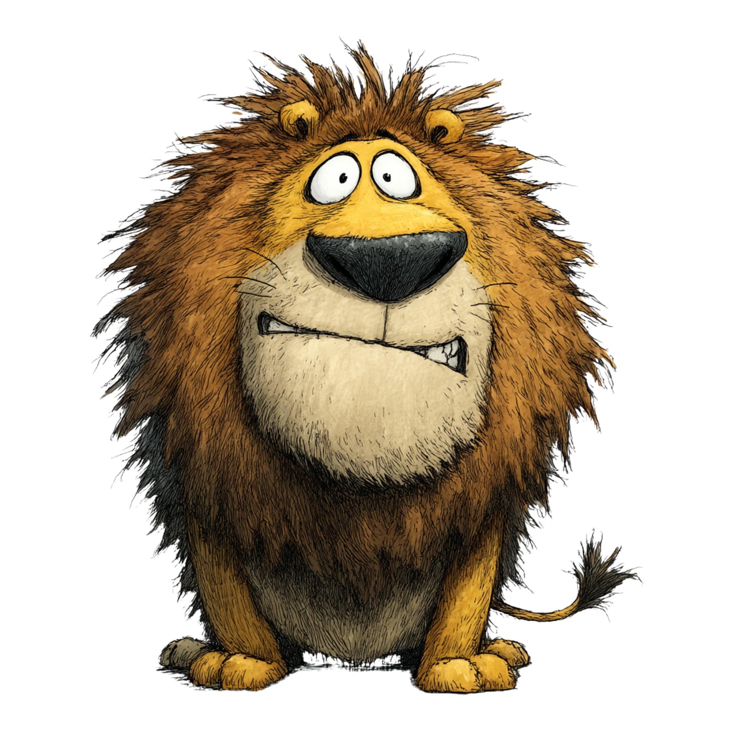 Lion Nursery Print - product image 2