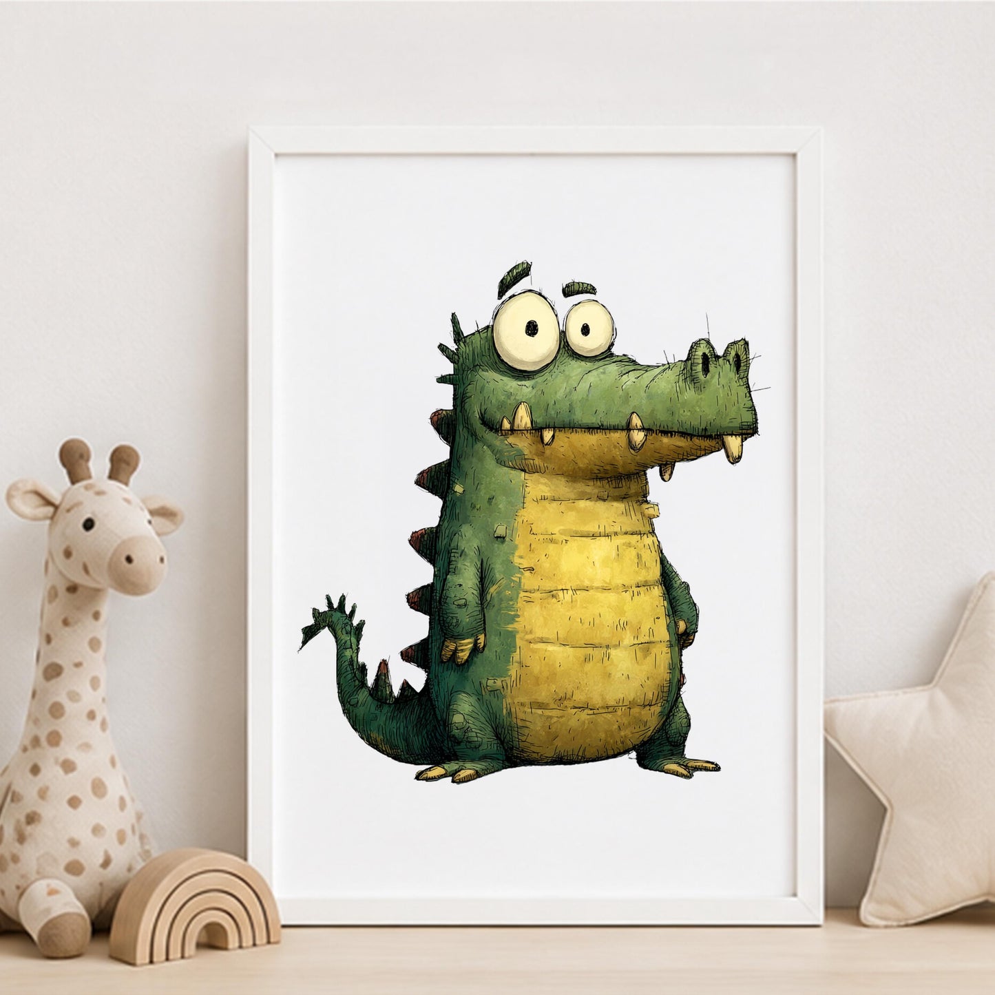 Crocodile Nursery Print - product image 1