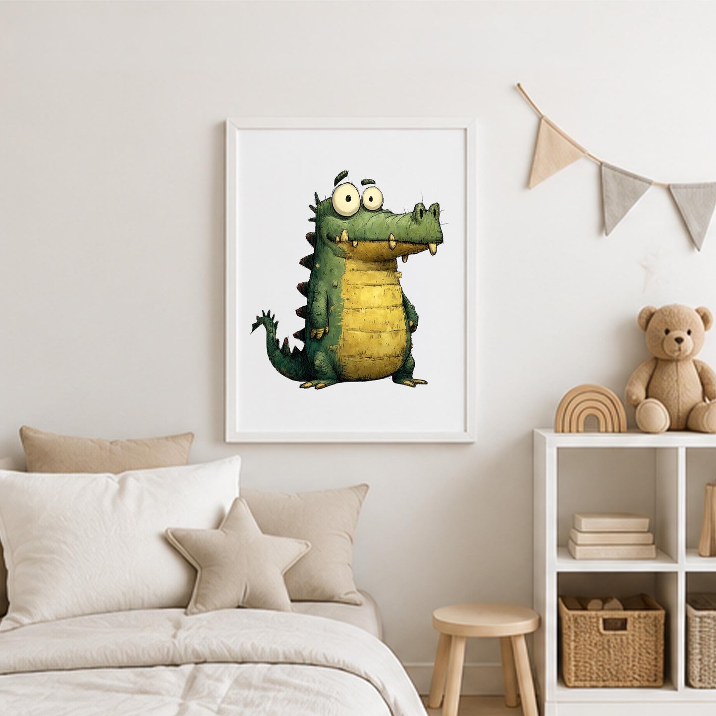 Crocodile Nursery Print - product image 3
