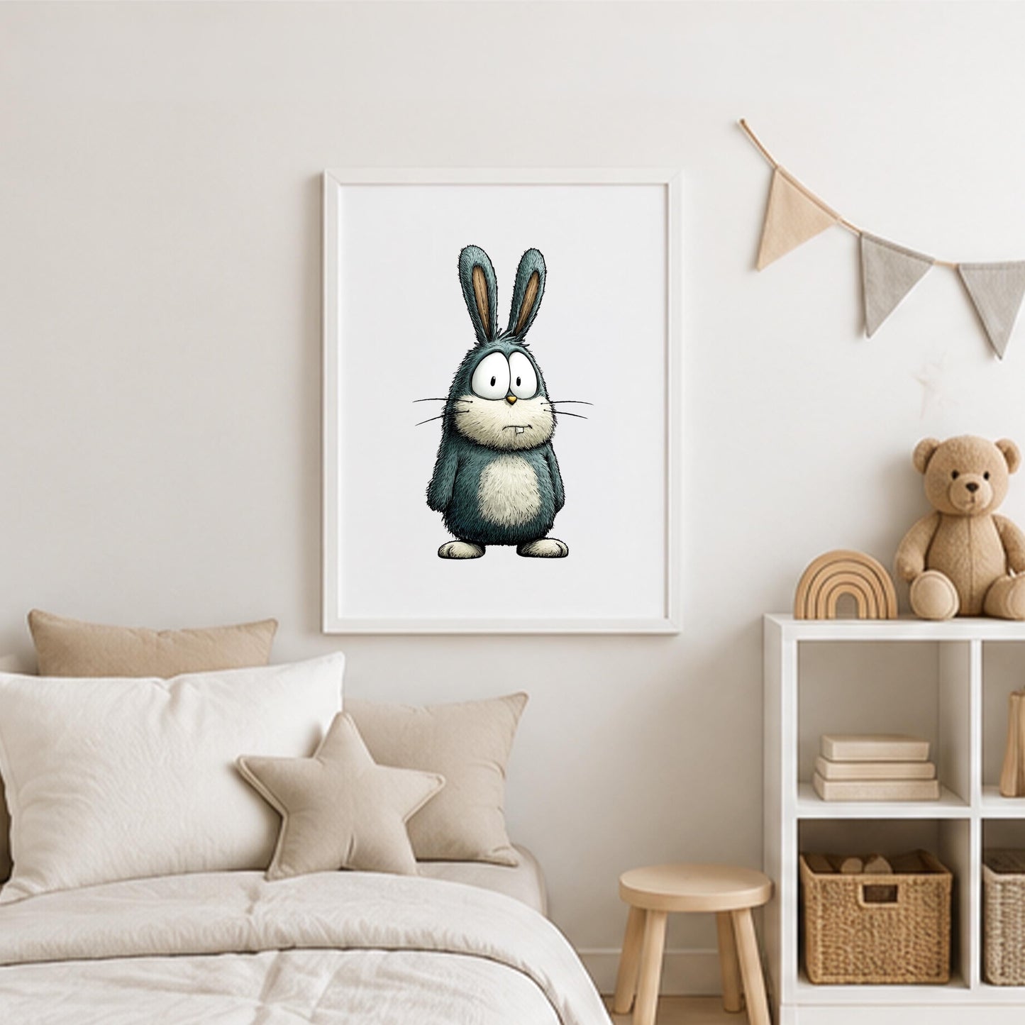 Rabbit Nursery Print - product image 3